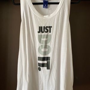 XL Nike razor back tank top.